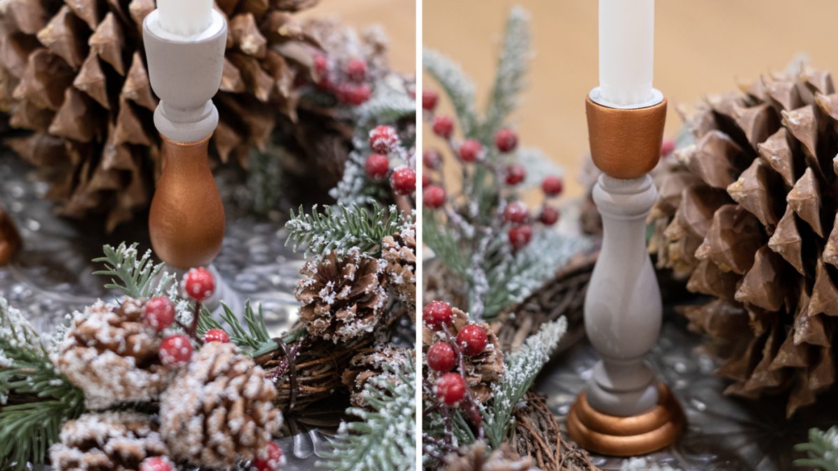 Poczuj magię świąt – nadaj świecznikom wyjątkowy charakter i wykonaj piękną dekorację