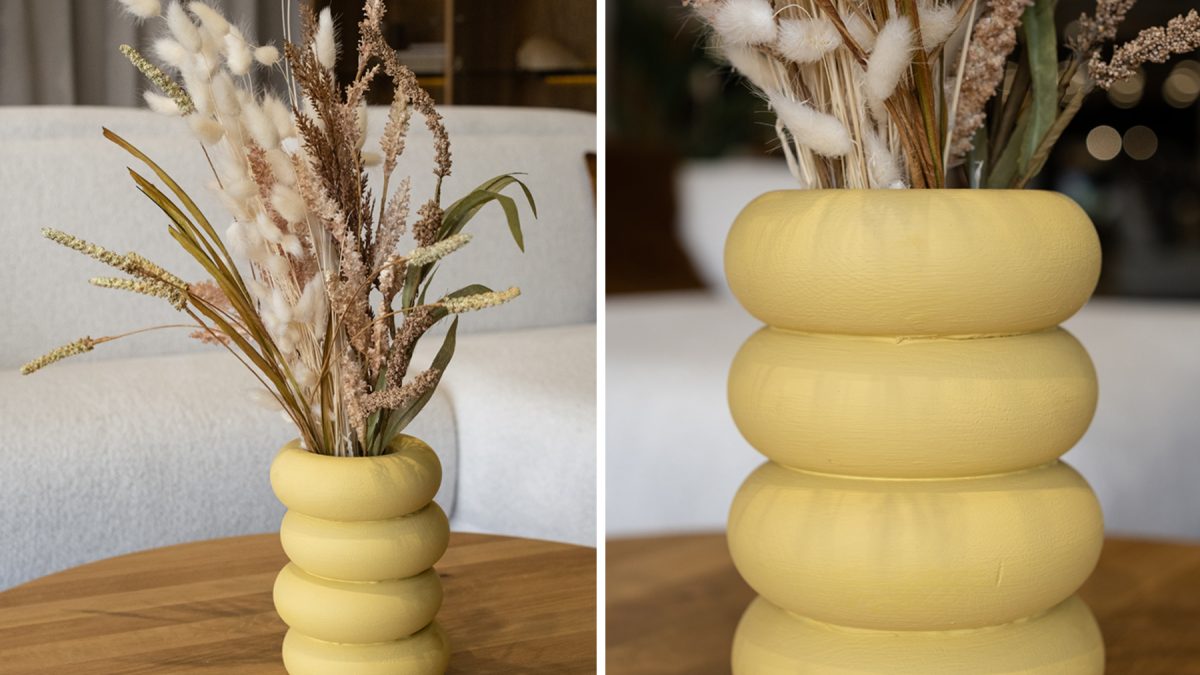 Zrób COŚ z NICZEGO – pomysłowy wazon na kwiaty w klimacie zero waste